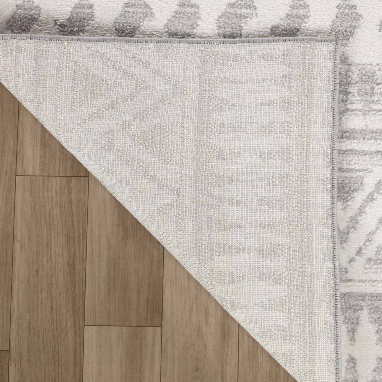 Cadence Abstract Boho Grey Rug