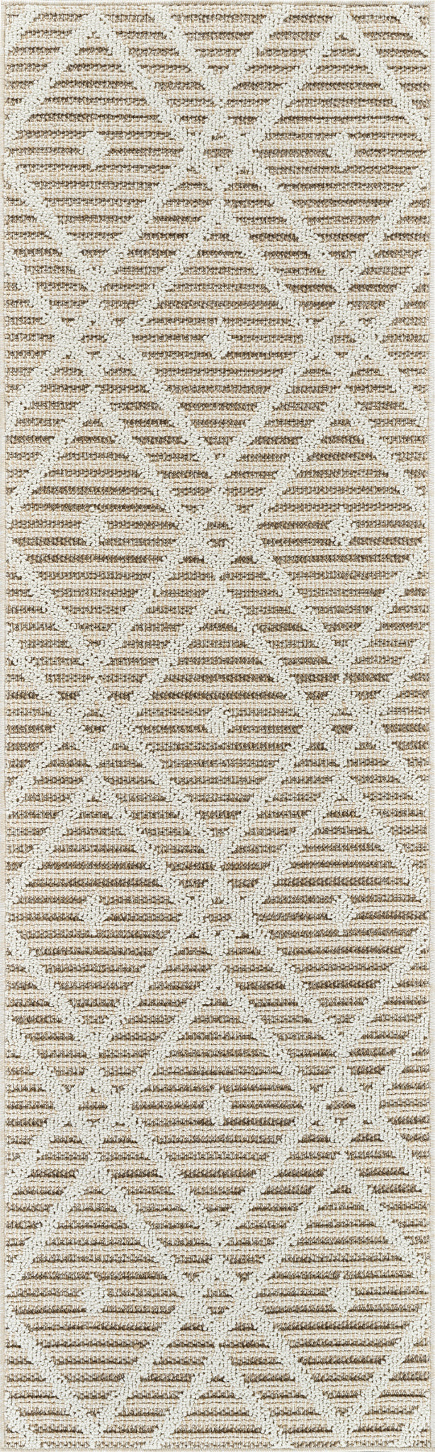 Hogar Abstract Modern Brown Rug