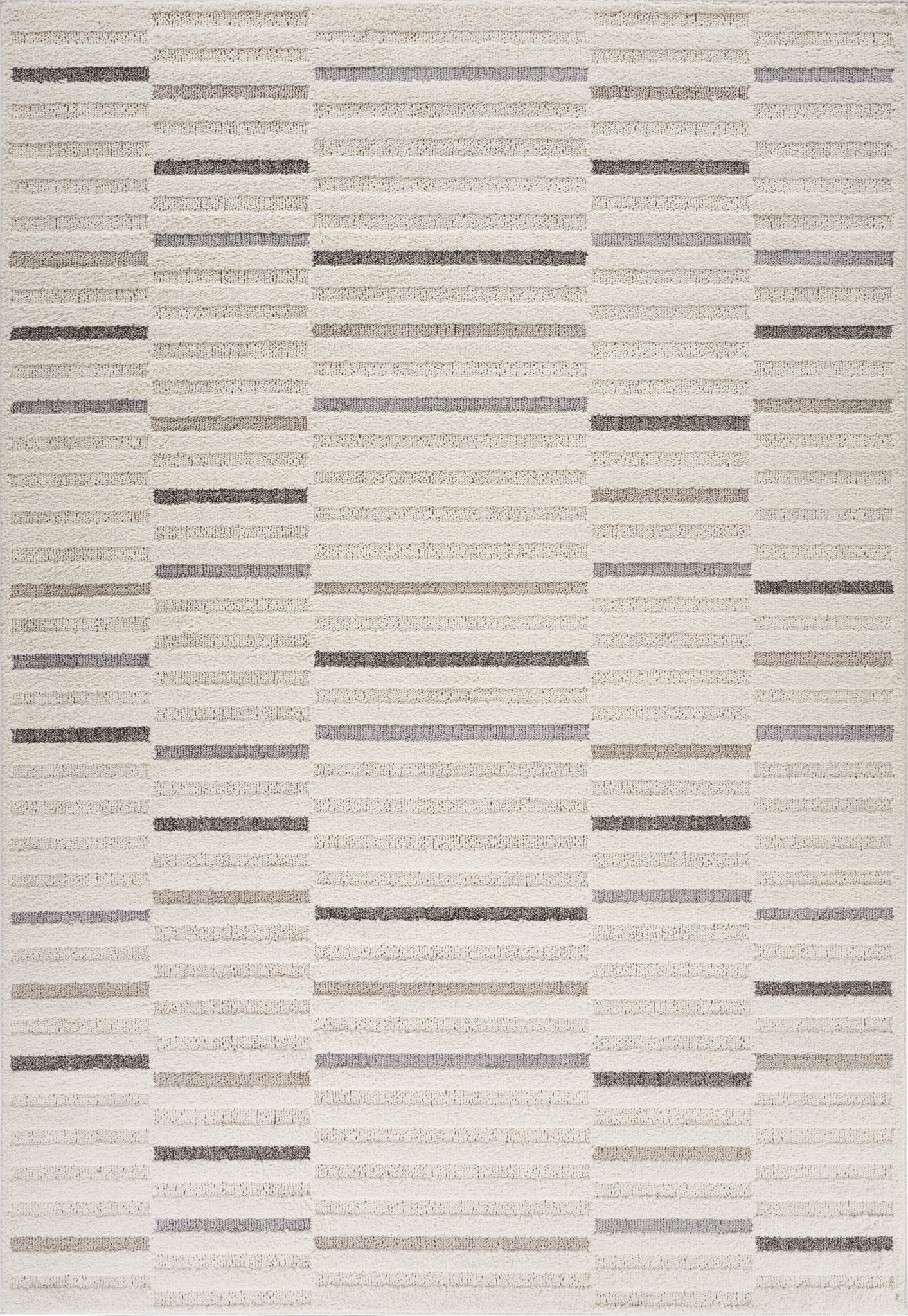 Nimbus Modern Geometric Cream Rug