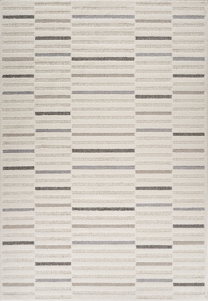 Nimbus Modern Geometric Cream Rug