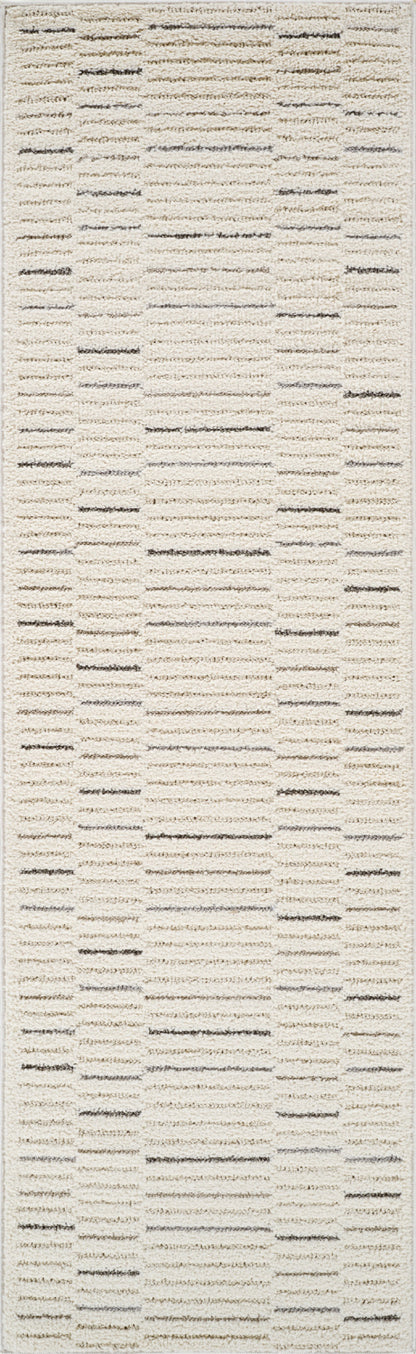 Nimbus Modern Geometric Cream Rug