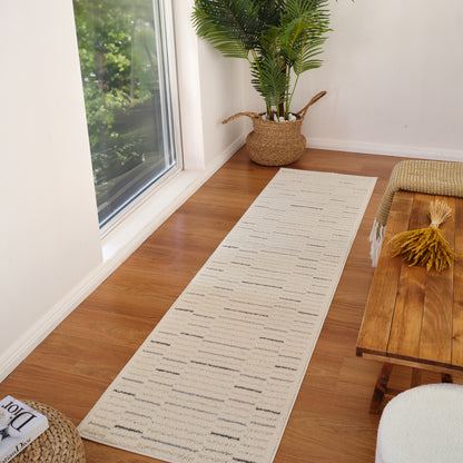 Nimbus Modern Geometric Cream Rug