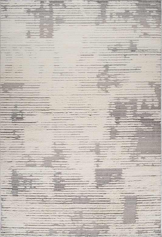 Nimbus Abstract Modern Cream Rug