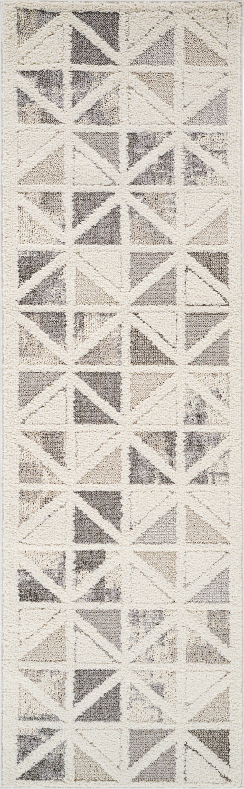 Nimbus Geometric Modern Cream Rug