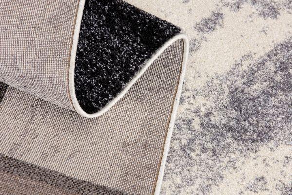 Nova Collection Modern Geometric Area Rug and Runner - Brown