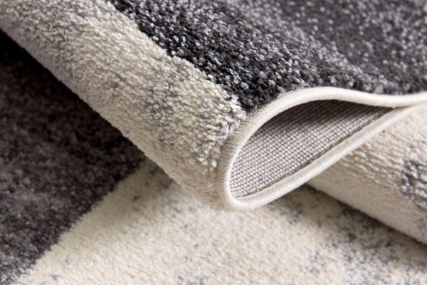 Nova Collection Modern Geometric Area Rug and Runner - Brown