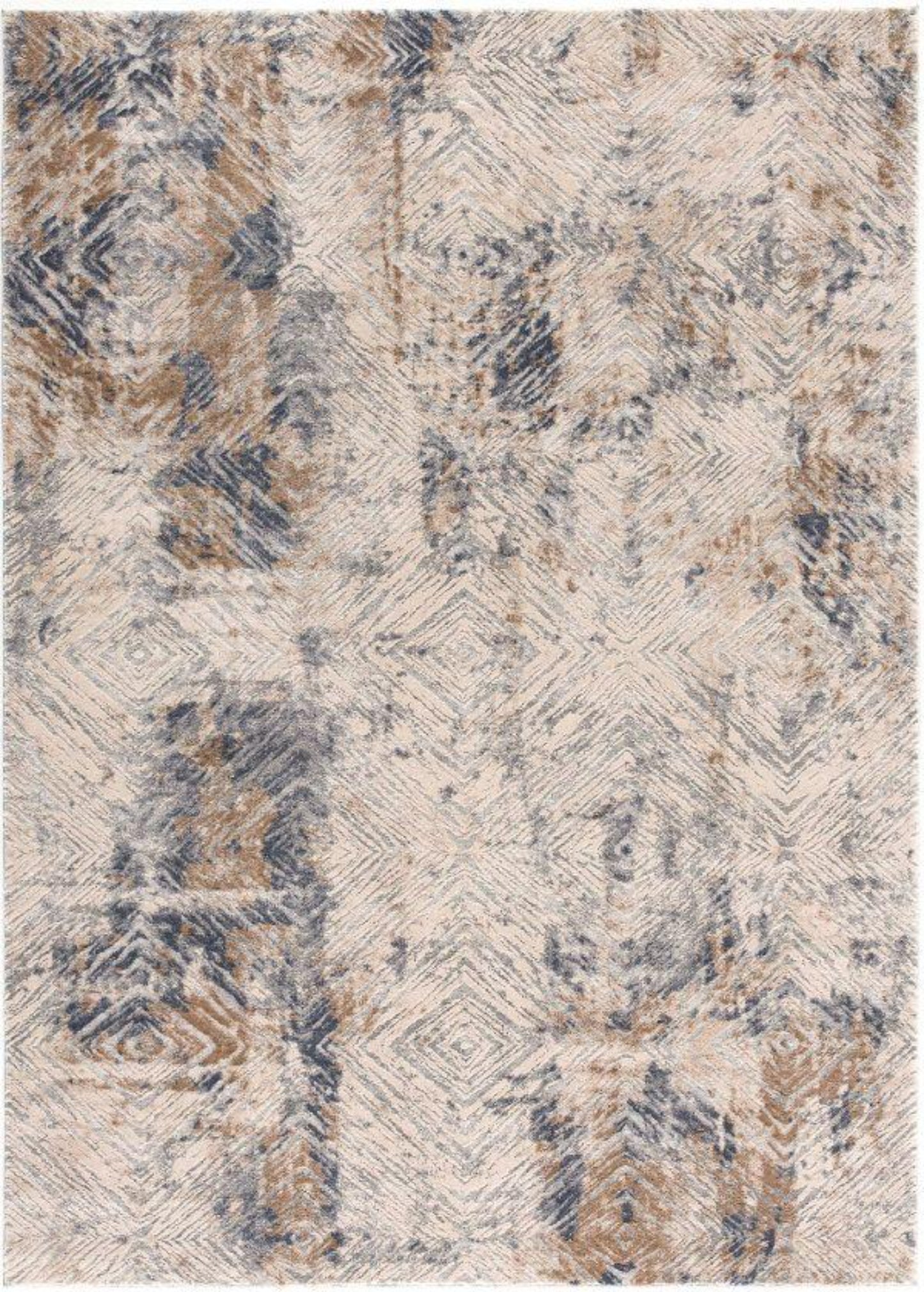 Marisol Abstract Transitional Navy Indoor Rug
