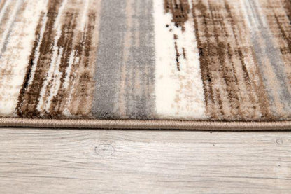 Sedona Abstract Contemporary Brown and Beige Indoor Rug-11