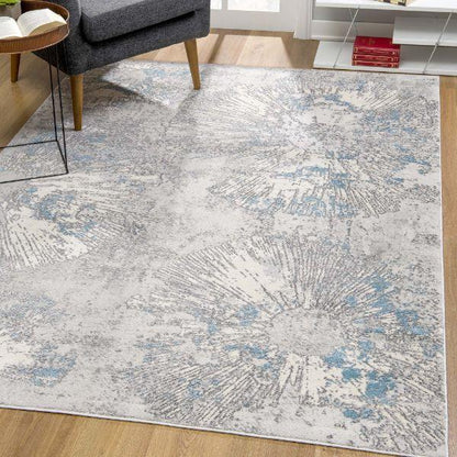 Vogue Collection Modern Abstract Area Rug and Runner - Multi