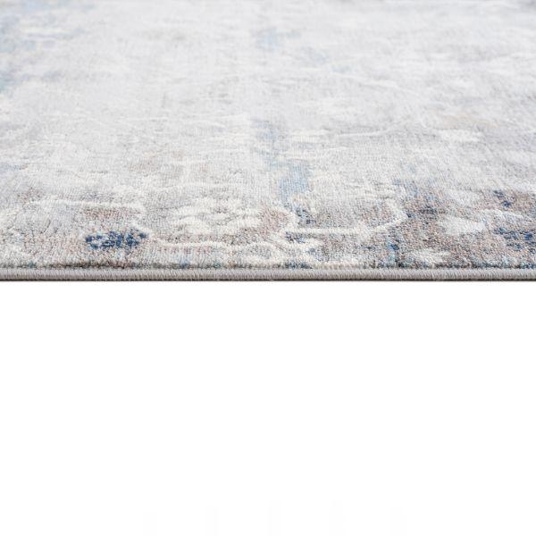 Havana Collection Traditional Abstract Area Rug and Runner - Navy Blue