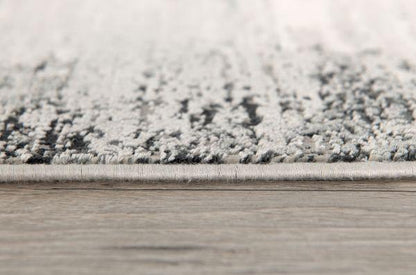 Capri Collection Modern Abstract Area Rug and Runner, Grey