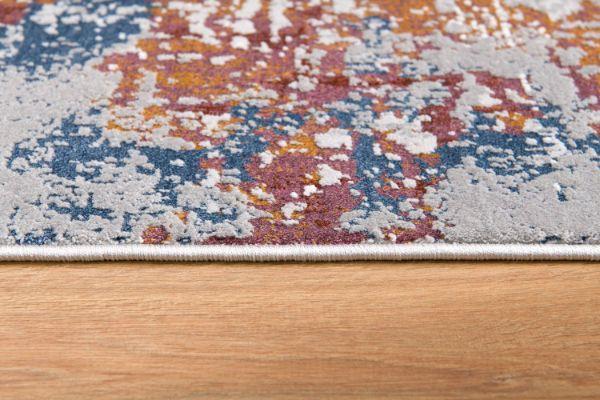 Sardini Collection Modern Abstract Area Rug, Multicolor