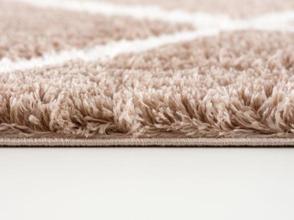 Terra Trellis Comtemporary Brown and White Indoor Rug-6
