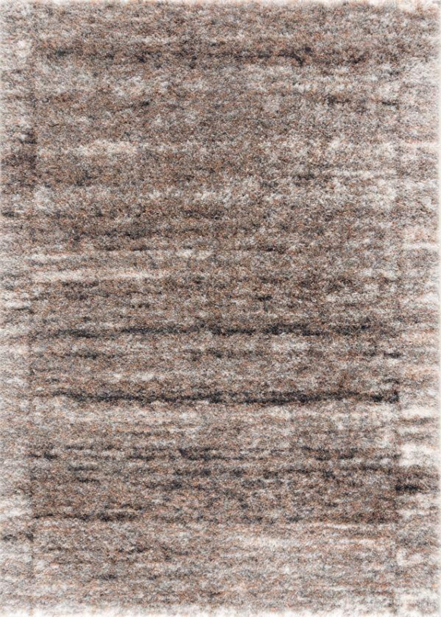 Soren Tonal Stripe Contemporary Beige and Brown Indoor Rug