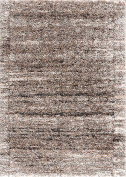 Soren Tonal Stripe Contemporary Beige and Brown Indoor Rug