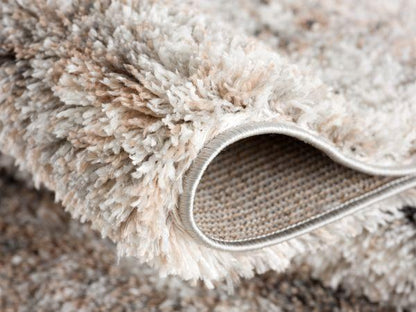 Retro Collection Modern Abstract Area Rug And Doormat, Ivory