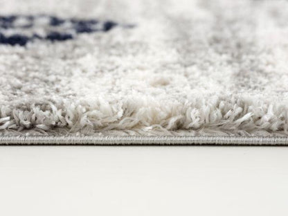 Azel Moroccan Contemporary Grey and Blue Indoor Rug-6