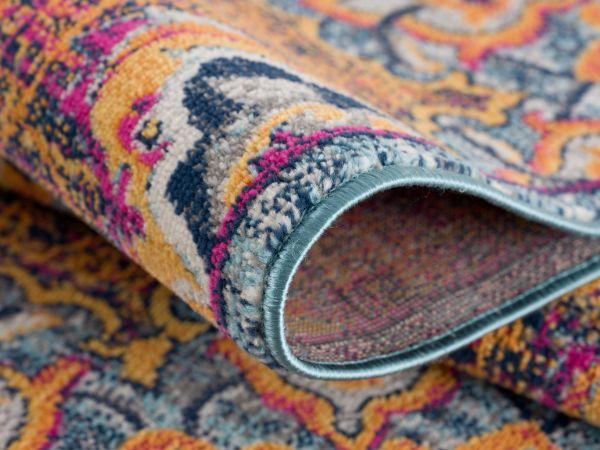 Tapis rouille moderne sud-ouest Savannah