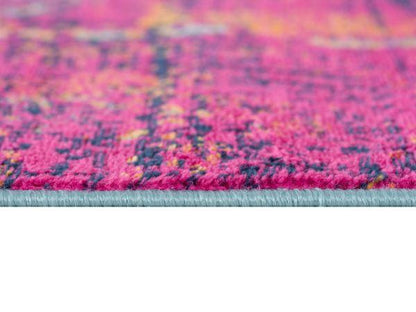 Savannah Collection Modern Abstract Area Rug And Doormat, Multicolor